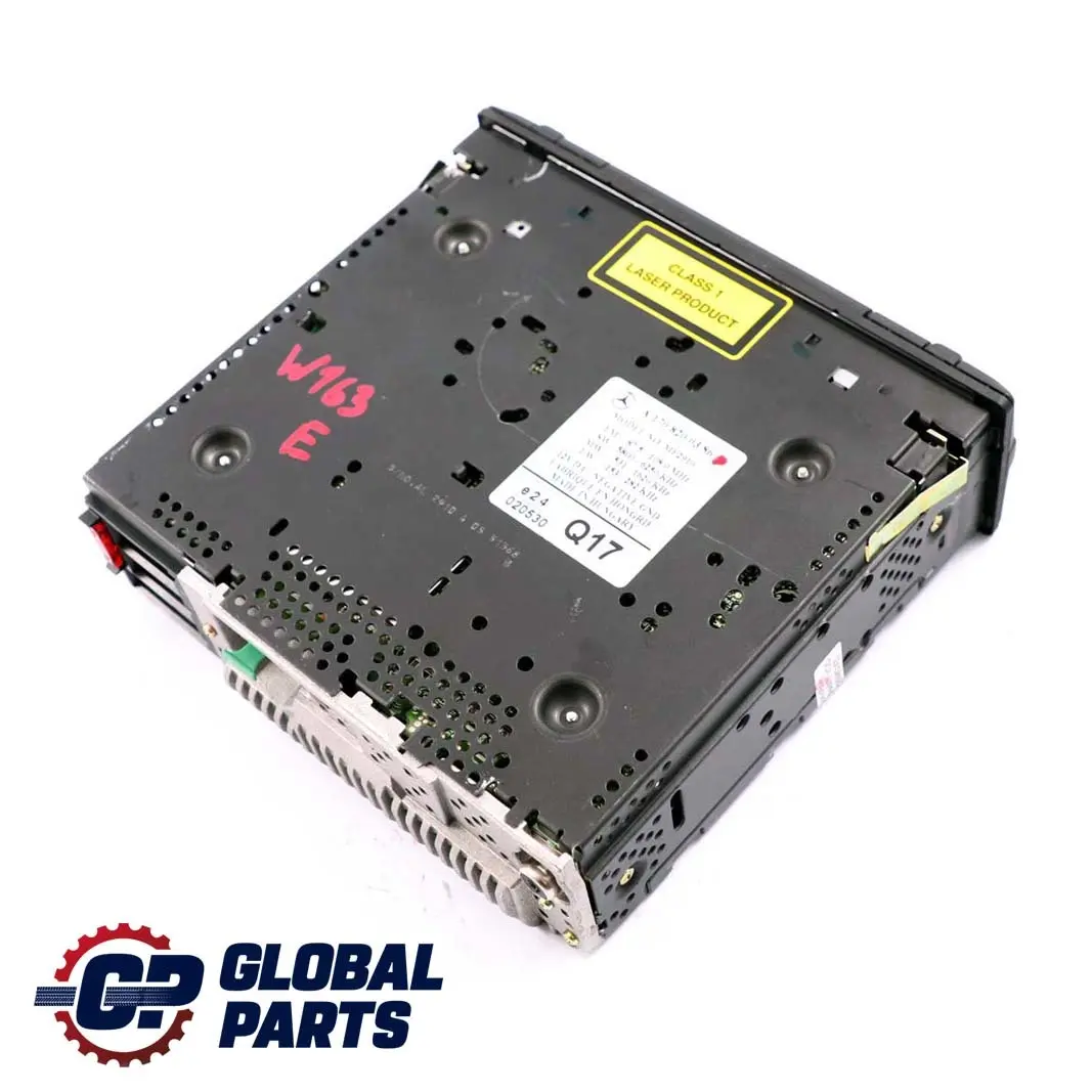 Mercedes-Benz A E M Class W163 W168 W210 CD Player Audio 10 Stereo Radio Unit  - SKU A1708200386 - Part number A1708200386