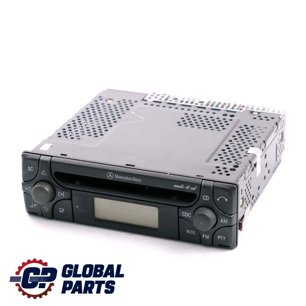 Mercedes-Benz A E M Class W163 W168 W210 CD Player Audio 10 Stereo Radio Unit  - SKU A1708200386 - Part number A1708200386