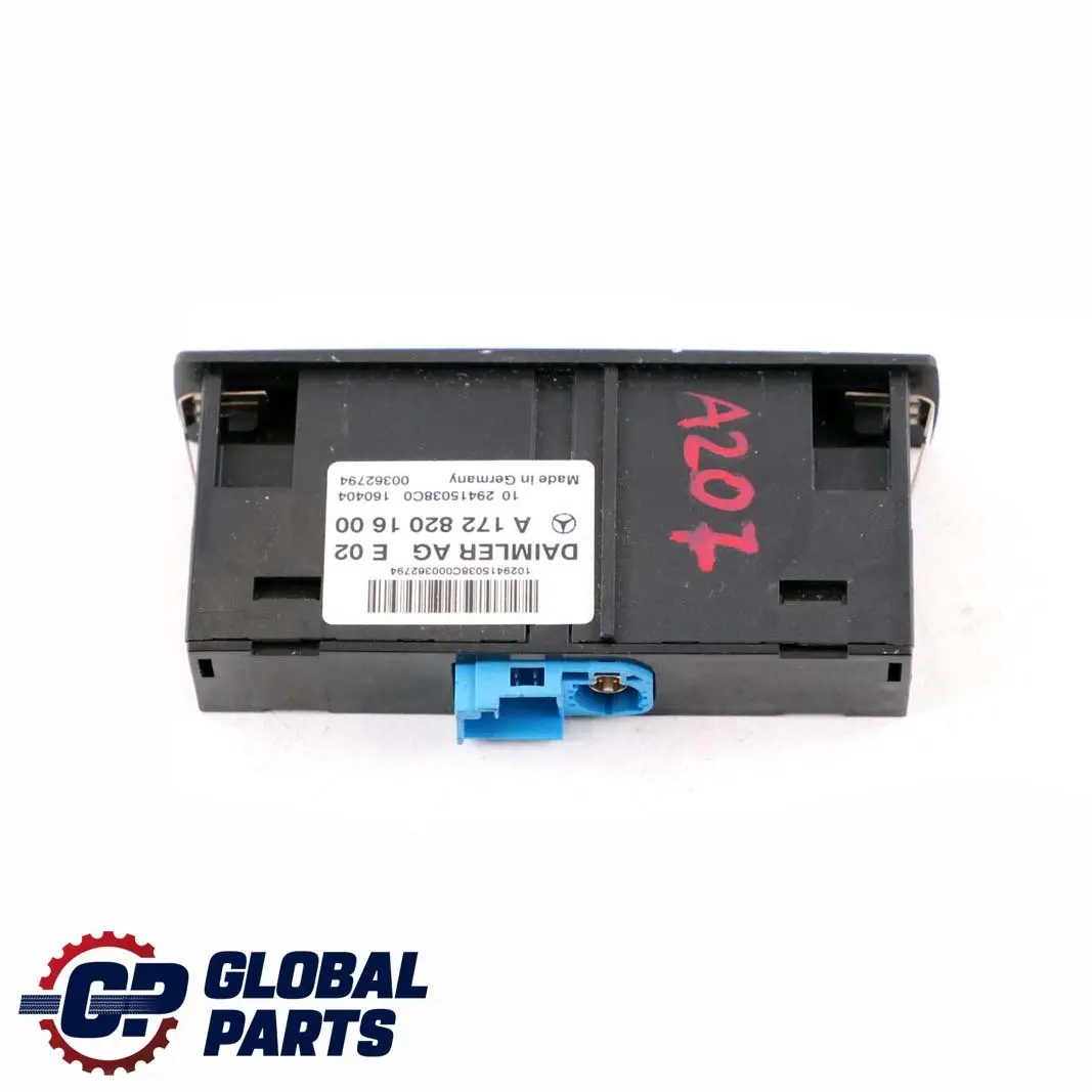 W207 USB Buchse Adapter für Mercedes W176 mit Teilenummer A1728201600 Mercedes W176 W207 USB Buchse Adapter - SKU A1728201600 - Teilenummer A1728201600