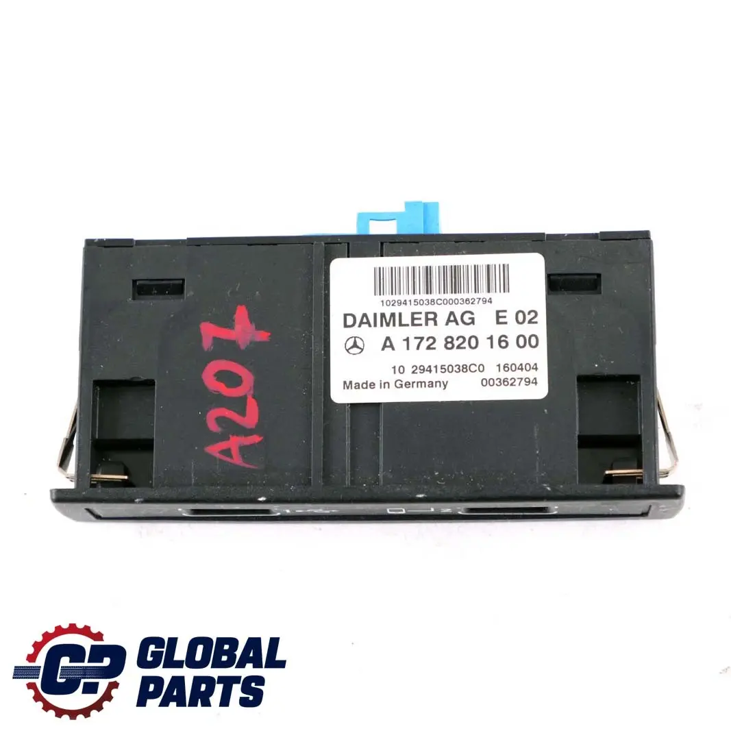  Mercedes-Benz A E Class W176 W207 2x USB Interface Multimedia Adapter Connector - SKU A1728201600 - Part number A1728201600