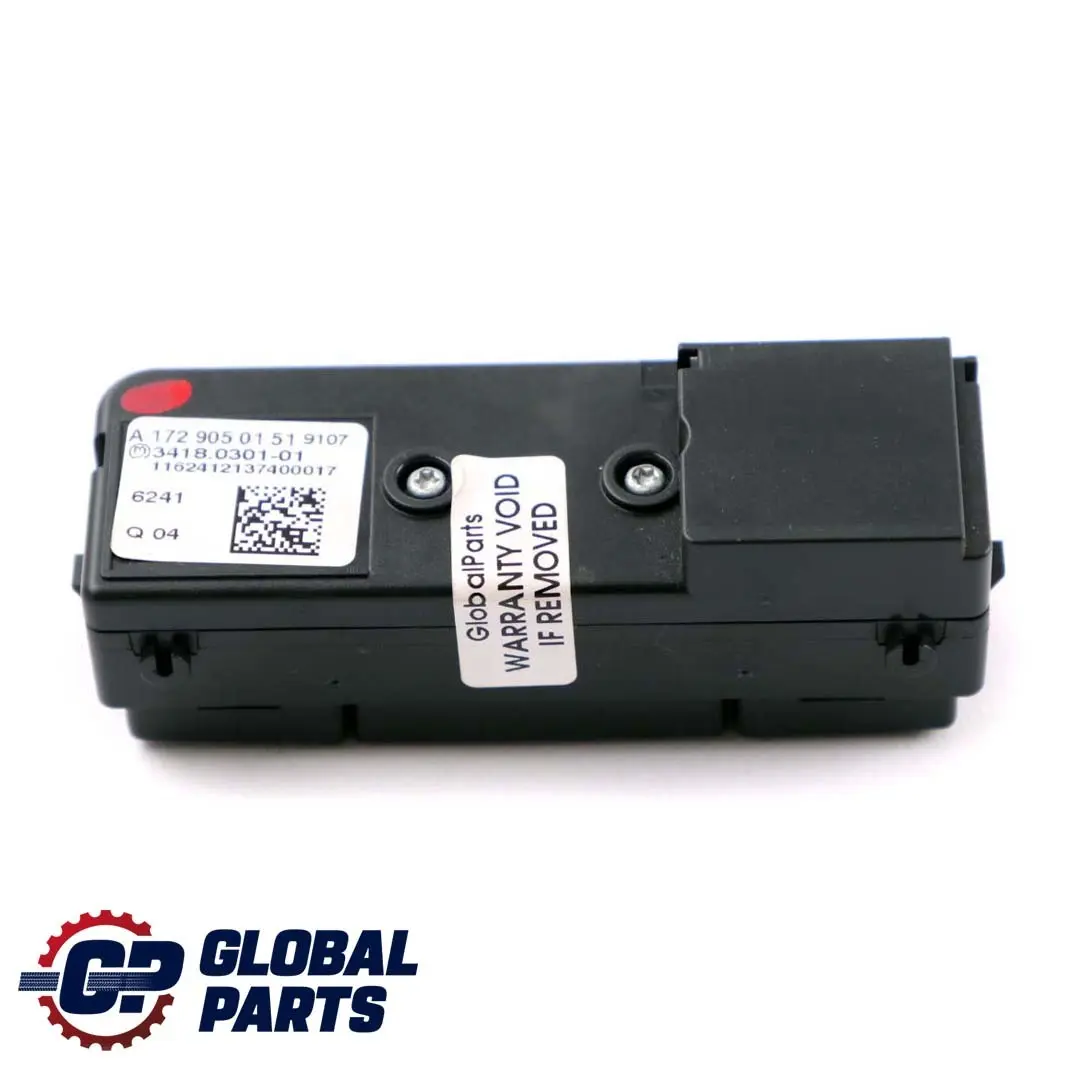 Mercedes-Benz A B Class W176 W246 Roof Towing Alarm Sensor Switch Module to with Part number A1729050151 Mercedes-Benz A B Class W176 W246 Roof Towing Alarm Sensor Switch Module - SKU A1729050151 - Part number A1729050151