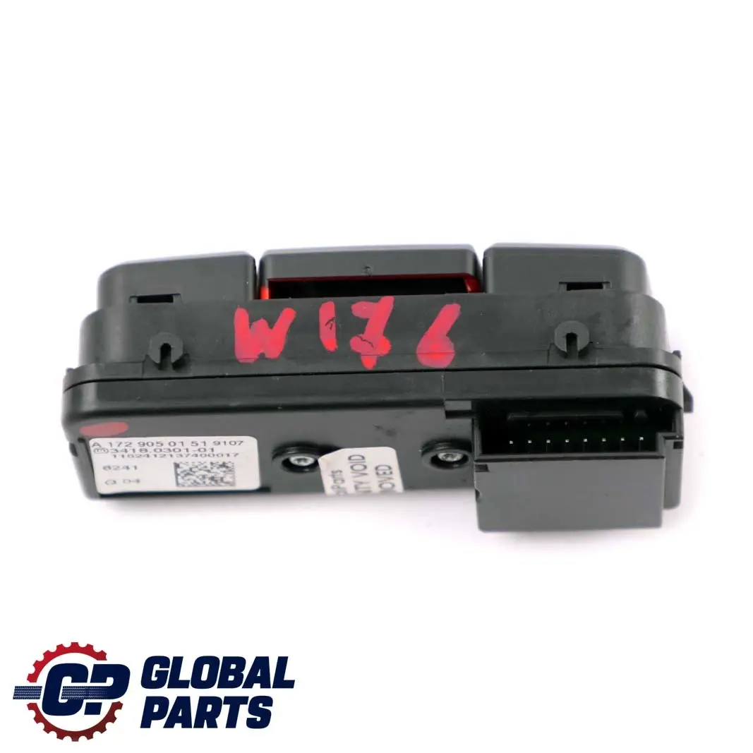 Tetto di rimorchio sensore interruttore di allarme Modulo per Mercedes W176 W246 con numero di parte A1729050151 Mercedes W176 W246 Tetto di rimorchio sensore interruttore di allarme Modulo - SKU A1729050151 - Numero di parte A1729050151