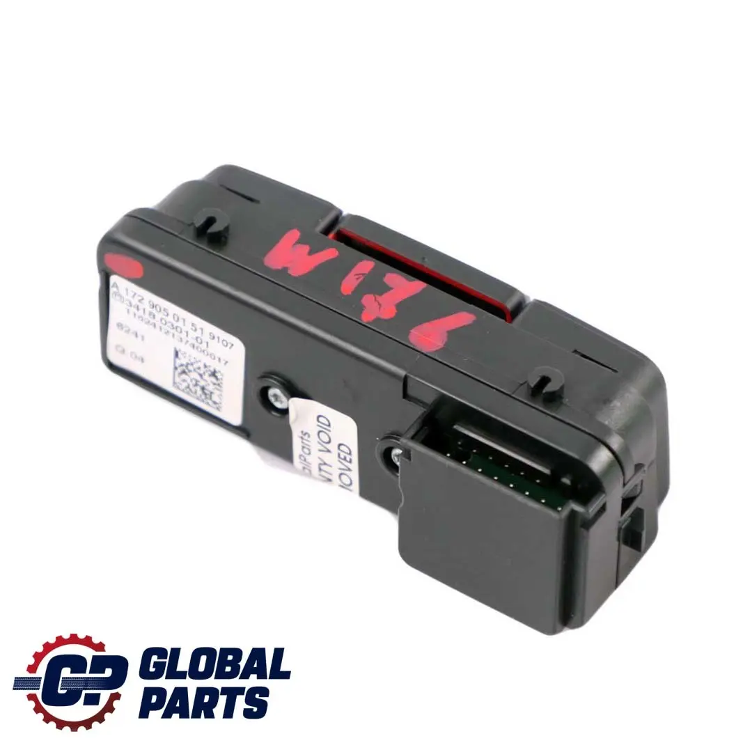 Techo Remolque Sensor de Interruptor de Alarma Módulo para Mercedes W176 W246 con número de pieza A1729050151 Mercedes W176 W246 Techo Remolque Sensor de Interruptor de Alarma Módulo - SKU A1729050151 - Número de pieza A1729050151