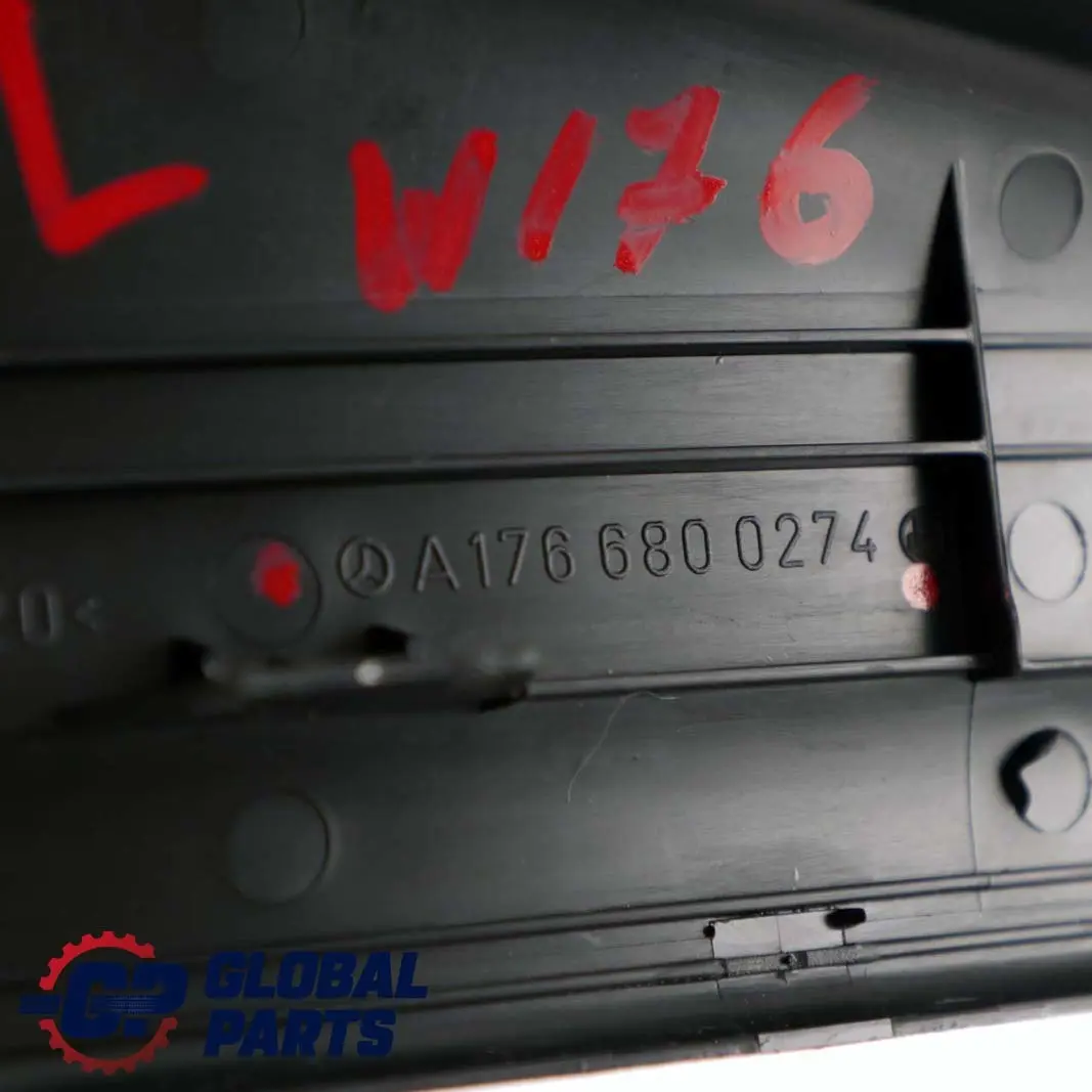  Mercedes-Benz A-Class W176 Rear Left N/S Door Trim Cover Panel - SKU A1766800274 - Part number A1766800274