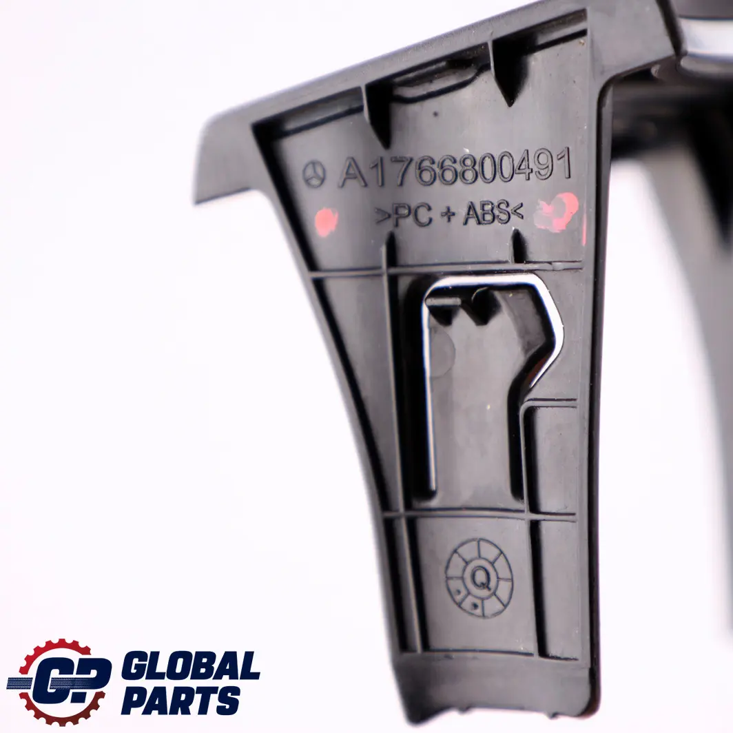 Mercedes-Benz A-Class W176 Centre Console Trim Cup Holder Rack to with Part number A1766800491 Mercedes-Benz A-Class W176 Centre Console Trim Cup Holder Rack - SKU A1766800491 - Part number A1766800491
