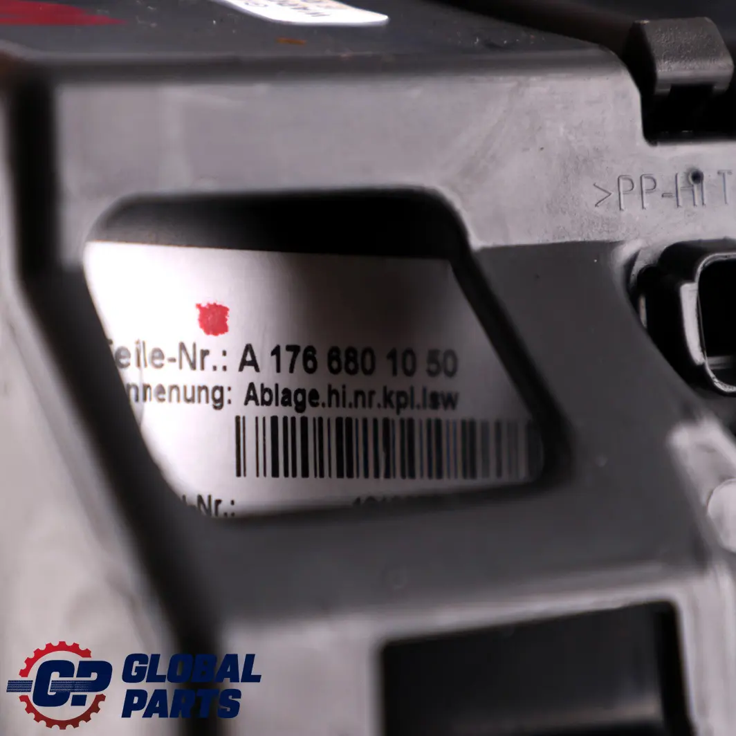 Mittelkonsole hinten Verkleidung Gehäuse Zigarettenanzünder Panel für Mercedes W176 mit Teilenummer A1766801050 Mercedes W176 Mittelkonsole hinten Verkleidung Gehäuse Zigarettenanzünder Panel - SKU A1766801050 - Teilenummer A1766801050