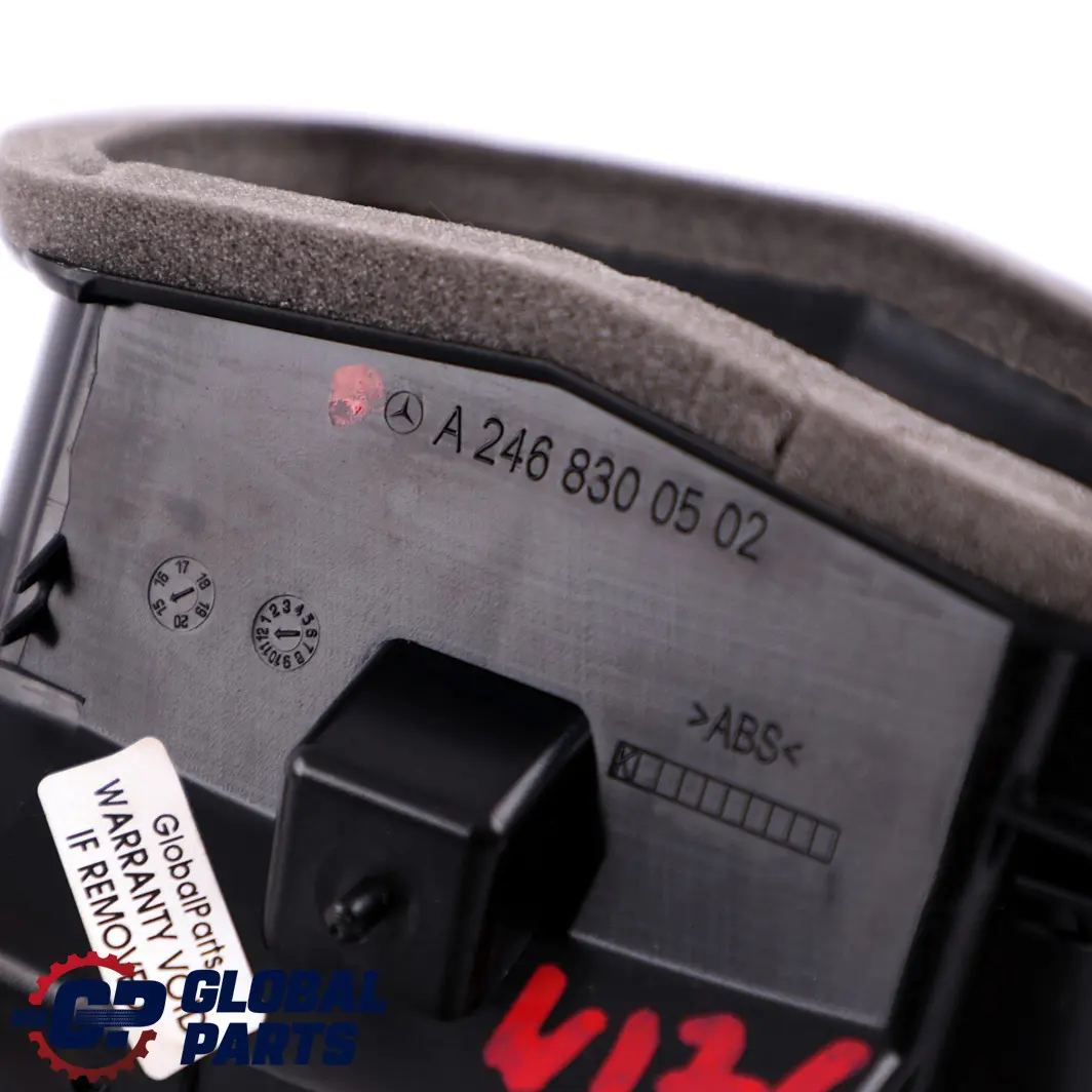 Bocchetta D'Aria Mercedes CLA C117 W176 Griglia Console Centrale A2468300502 per con numero di parte A1766802901 Bocchetta D'Aria Mercedes CLA C117 W176 Griglia Console Centrale A2468300502 - SKU A1766802901 - Numero di parte A1766802901