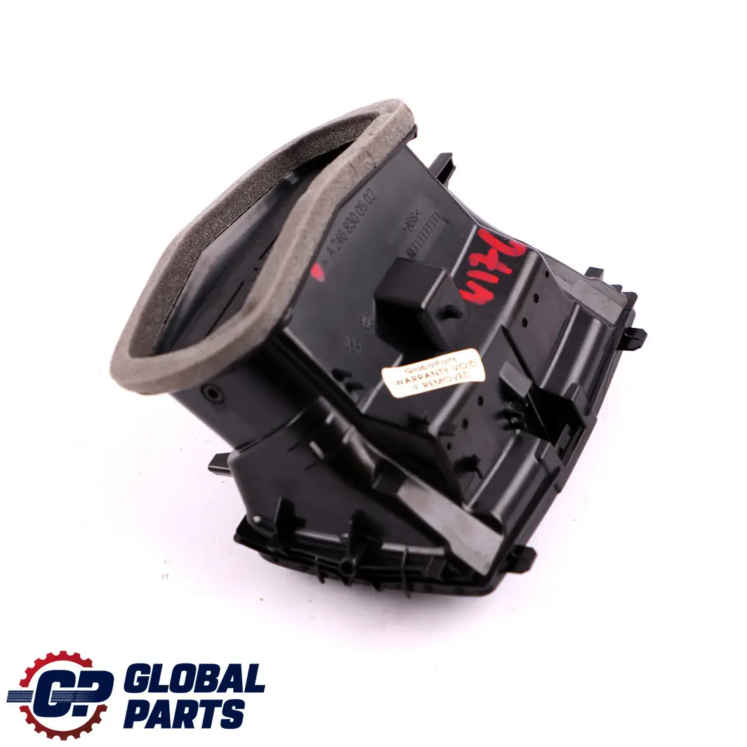Air Vent Mercedes CLA C117 X156 W176 Rejilla Consola Central Trasera A2468300502 - SKU A1766802901 - Número de pieza A1766802901
