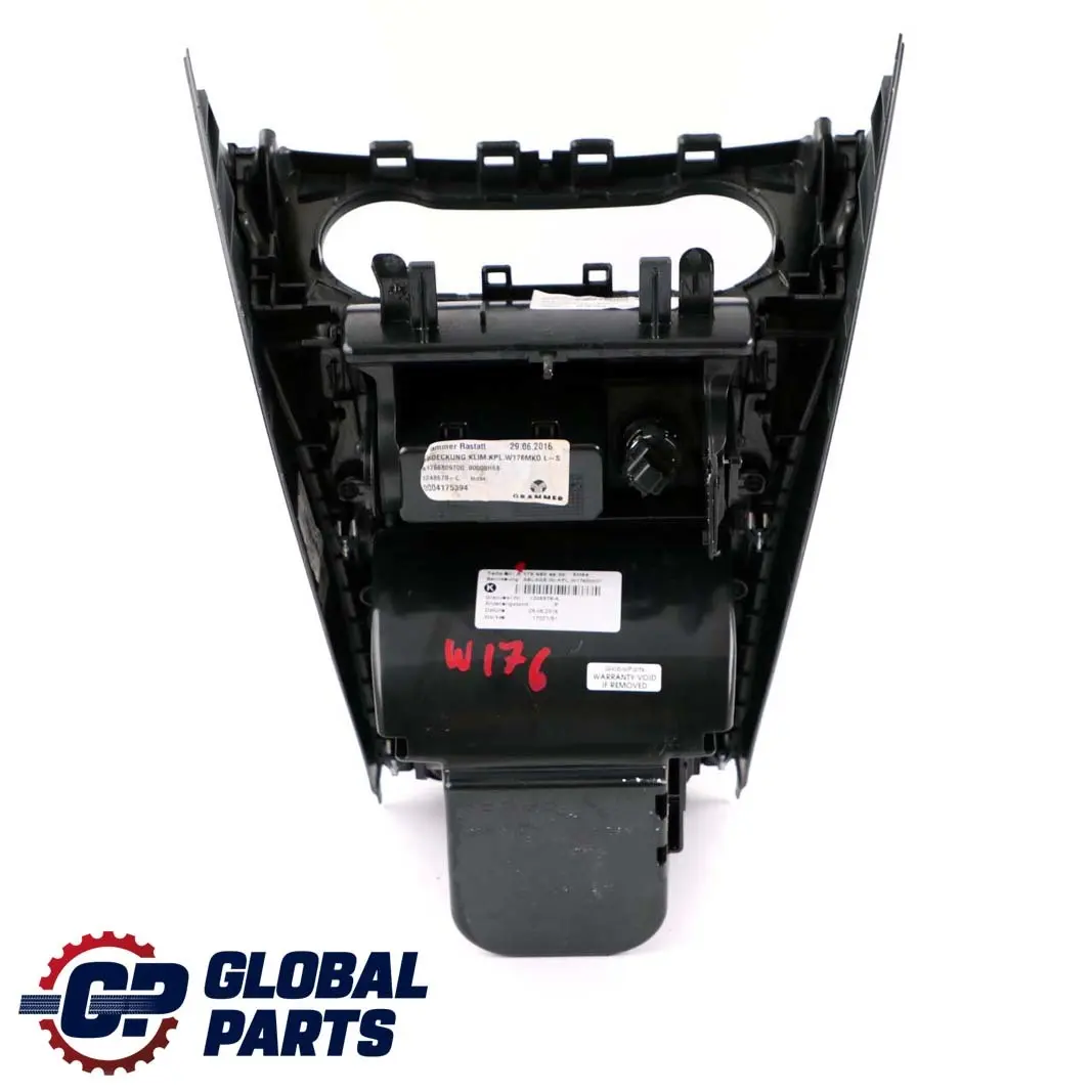 Mercedes-Benz A-Class W176 Centre Console Ashtray Storage Housing Dashboard to with Part number A1766809700 Mercedes-Benz A-Class W176 Centre Console Ashtray Storage Housing Dashboard - SKU A1766809700 - Part number A1766809700
