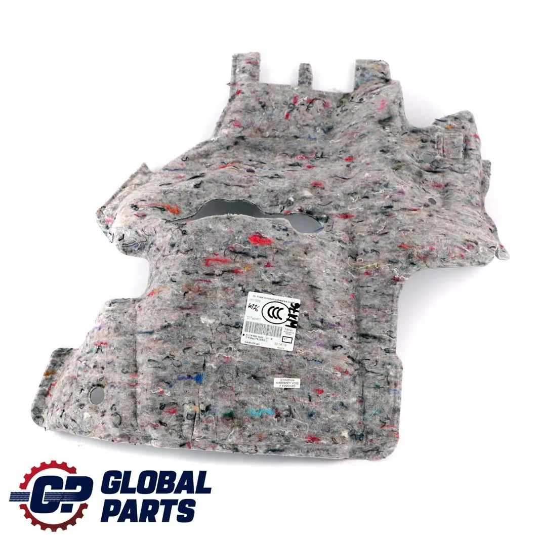 Mercedes-Benz A W176 Insulation Rear Left N/S Wheelhouse Wheel Arch to with Part number A1766823900 Mercedes-Benz A W176 Insulation Rear Left N/S Wheelhouse Wheel Arch - SKU A1766823900 - Part number A1766823900