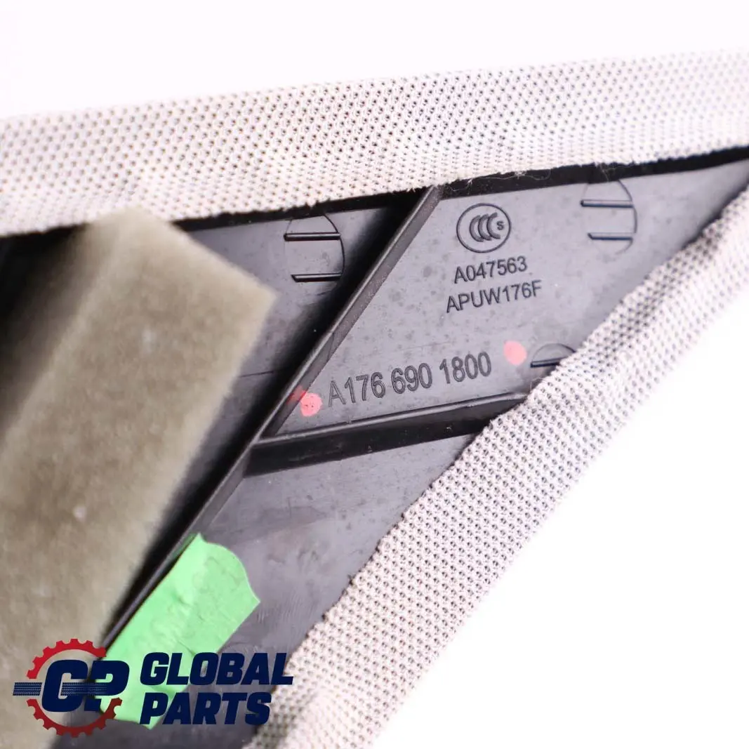 Right O/S A-Pillar Trim Cover A1766901800 Mercedes W164 GL X164 - SKU A1766900125 - Part number A1766900125
