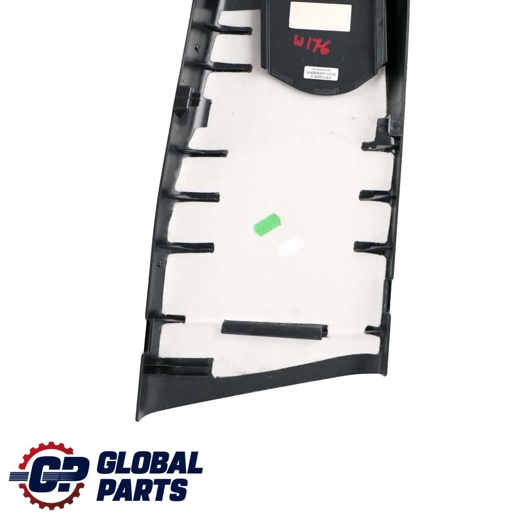 Left Upper Top B-Pillar Trim Cover to Mercedes W176 with Part number A1766901900 Mercedes W176 Left Upper Top B-Pillar Trim Cover - SKU A1766901900 - Part number A1766901900