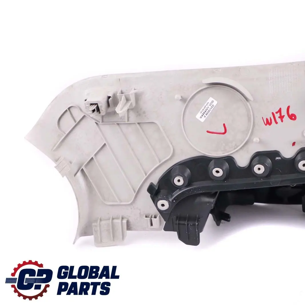 Linke C-Säulenverkleidung Grau Schwarz für Mercedes W176 mit Teilenummer A1766902100 Mercedes W176 Linke C-Säulenverkleidung Grau Schwarz - SKU A1766902100 - Teilenummer A1766902100