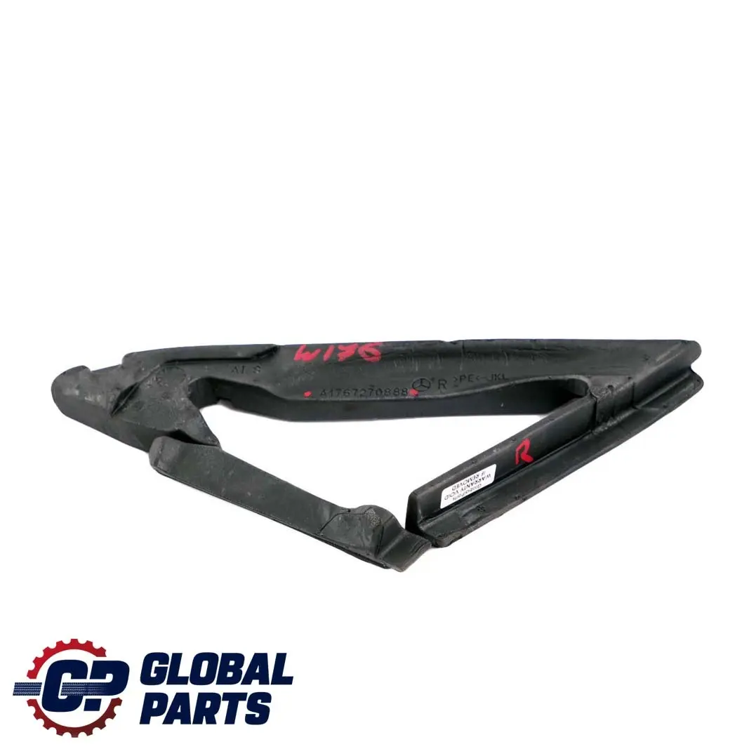 Mercedes-Benz A W176 Right O/S Wing Door Mirror Cover Pillar Seal to with Part number A1767270888 Mercedes-Benz A W176 Right O/S Wing Door Mirror Cover Pillar Seal - SKU A1767270888 - Part number A1767270888