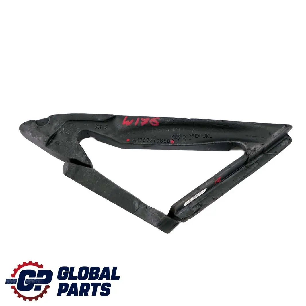 Mercedes-Benz A W176 Right O/S Wing Door Mirror Cover Pillar Seal to with Part number A1767270888 Mercedes-Benz A W176 Right O/S Wing Door Mirror Cover Pillar Seal - SKU A1767270888 - Part number A1767270888