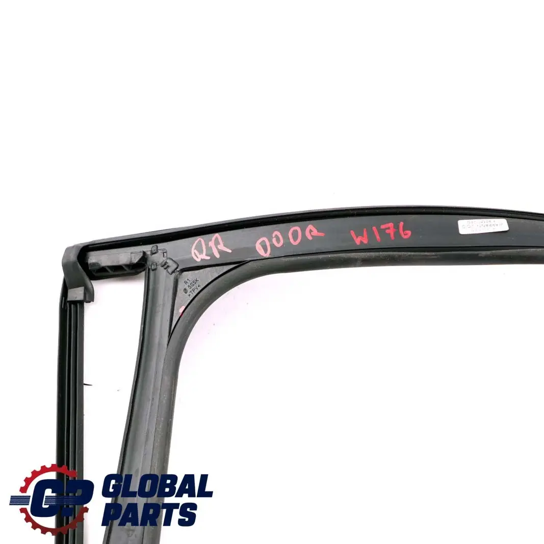 Mercedes W176 Rear Right O/S Door Seal Sealing Gasket Black - SKU A1767351200 - Part number A1767351200
