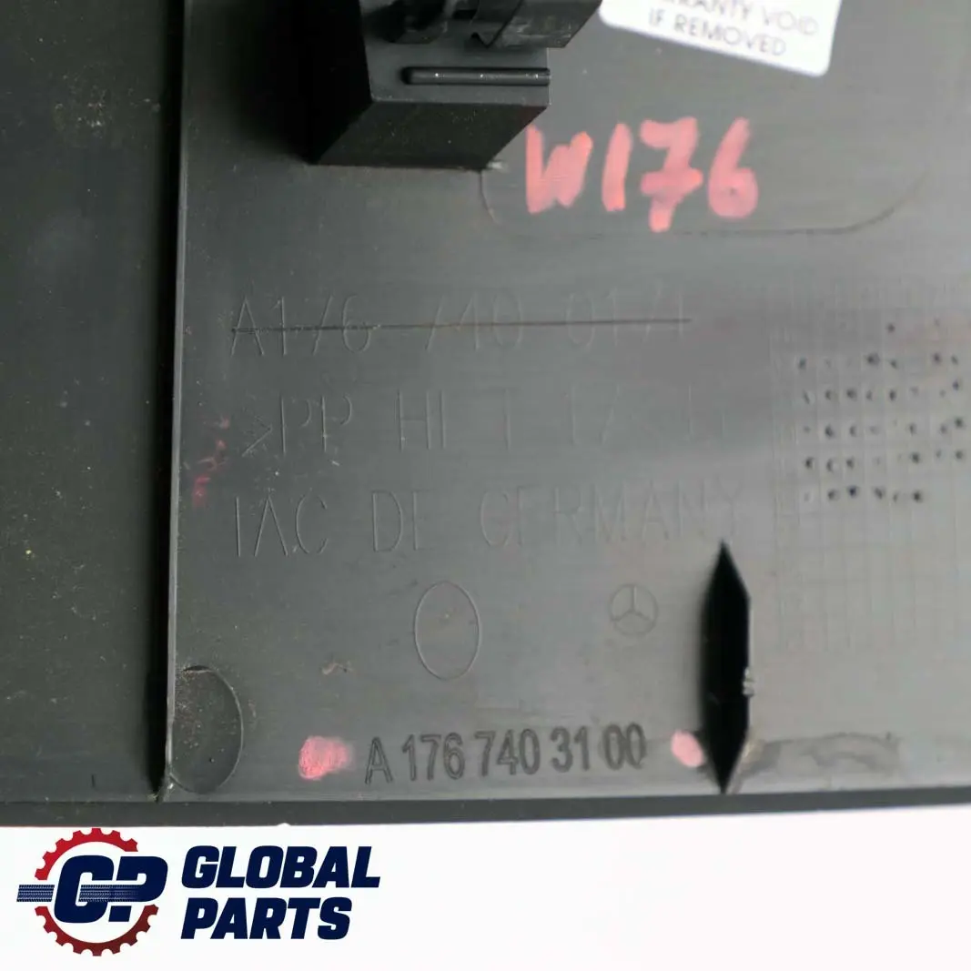 Mercedes A W176 Kofferraumdeckel Heckklappenverkleidung links - SKU A1767403100 - Teilenummer A1767403100