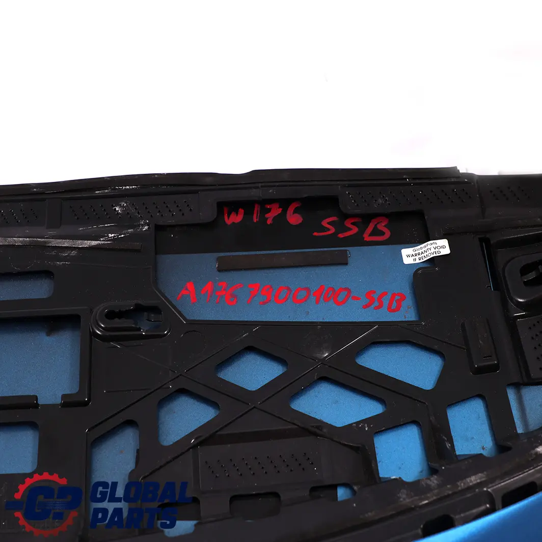  Mercedes-Benz A-Class W176 Boot Tailgate Spoiler South Sea Blue Metallic - 162 - SKU A1767900100-SSB - Part number A1767900100