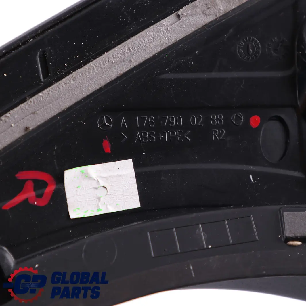 Mercedes W176 Rear Boot Spoiler Right O/S Side Attachment Mount - SKU A1767900288 - Part number A1767900288