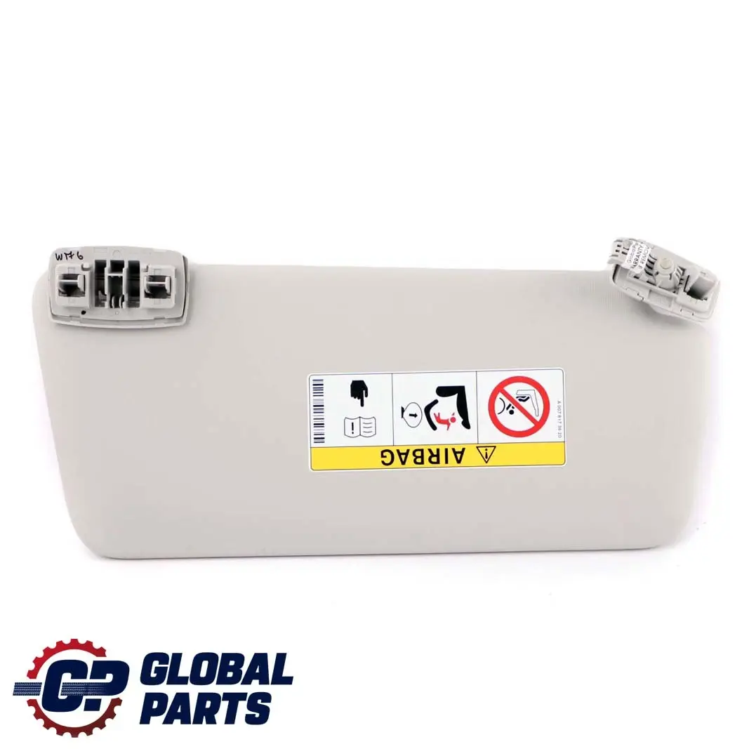 Mercedes W176 C117 Sun Visor Cover Left N/S Grey - SKU A1768101300 - Part number A1768101300