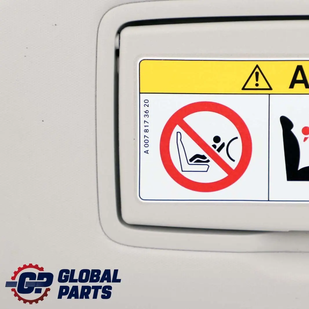 Mercedes W176 C117 Osłona Przeciwsłoneczna Lewa Szara - SKU A1768101300 - Numer Części A1768101300