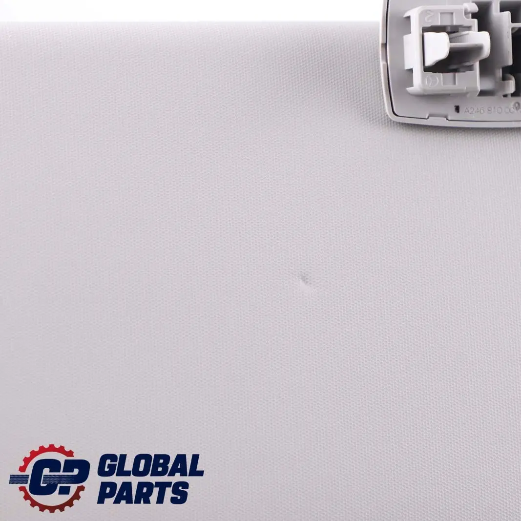 Copertura parasole destra Grigio per Mercedes CLA W176 C117 con numero di parte A1768101400 Mercedes CLA W176 C117 Copertura parasole destra Grigio - SKU A1768101400 - Numero di parte A1768101400