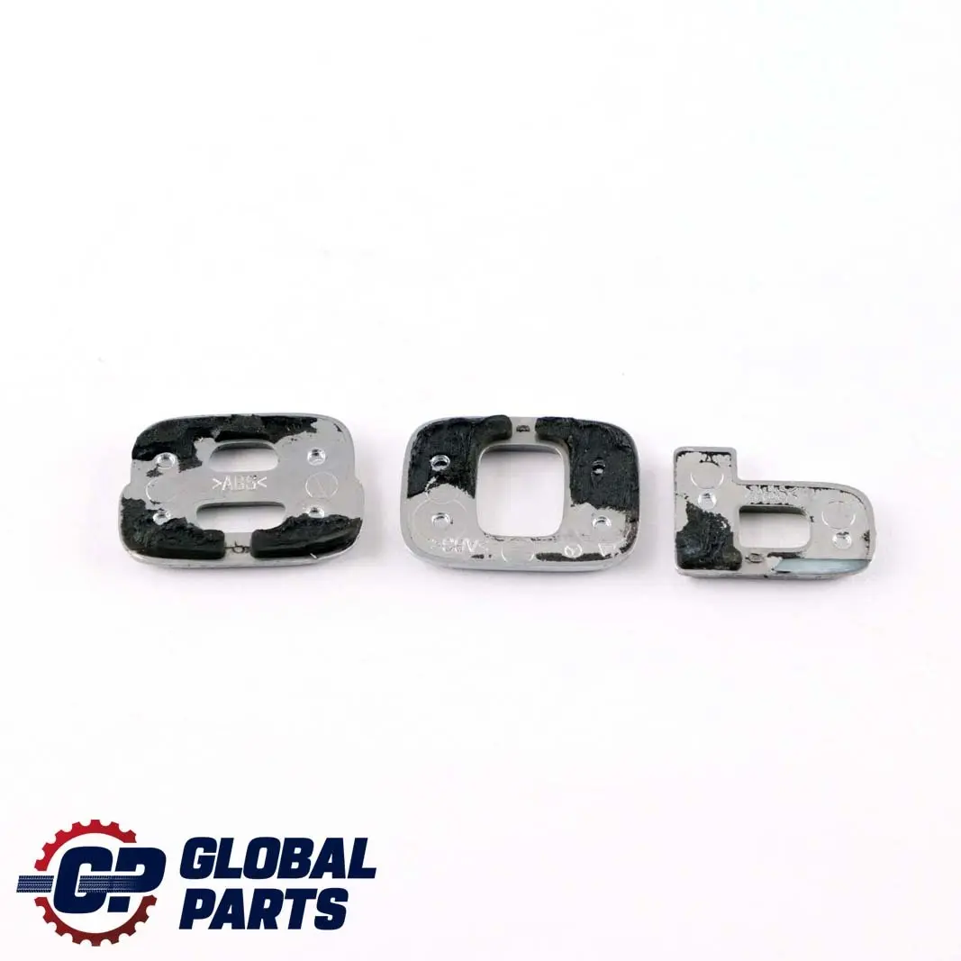 Mercedes-Benz A W176 Rear Trunk Tailgate Adhered Emblem Lettering A180d A 180 d to with Part number A1768172000 Mercedes-Benz A W176 Rear Trunk Tailgate Adhered Emblem Lettering A180d A 180 d - SKU A1768172000 - Part number A1768172000