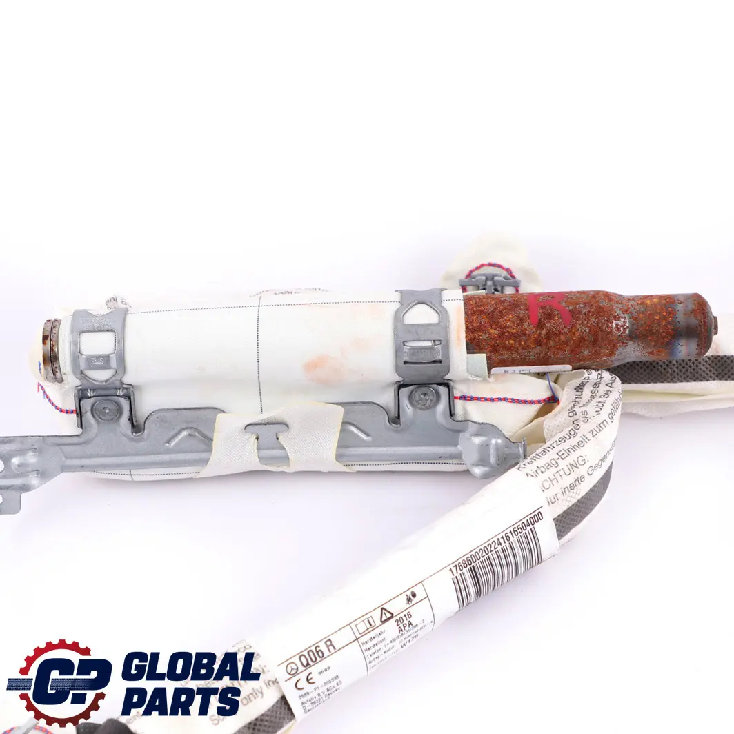 Mercedes W176 Air Module Testa Tenda Tetto Destra - SKU A1768600202 - Numero di parte A1768600202