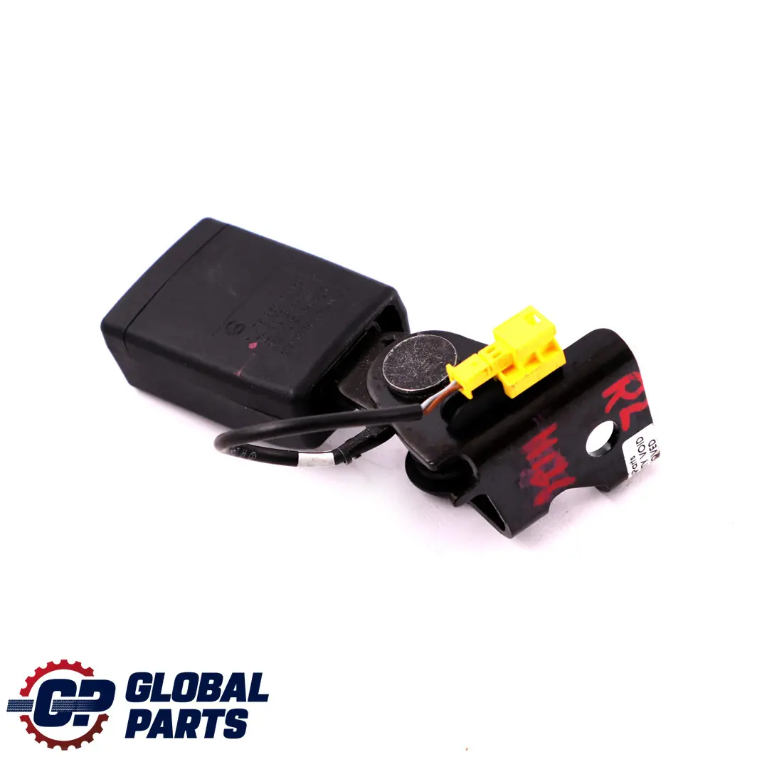 Left N/S Seat Belt Buckle Tensioner to Mercedes W176 C117 Rear with Part number A1768600369 Mercedes W176 C117 Rear Left N/S Seat Belt Buckle Tensioner - SKU A1768600369 - Part number A1768600369