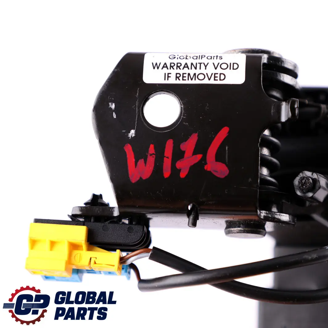 Tensor Hebilla Cinturón Seguridad Trasero Derecho para Mercedes W176 C117 con número de pieza A1768600469 Mercedes W176 C117 Tensor Hebilla Cinturón Seguridad Trasero Derecho - SKU A1768600469 - Número de pieza A1768600469