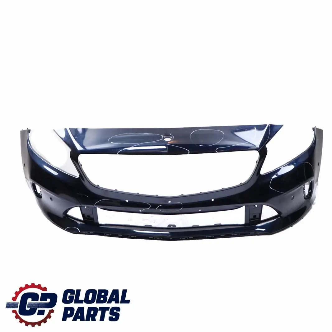  Mercedes-Benz A-Class W176 Front Bumper Trim Panel Cavansitblau Metallic - 890 - SKU A1768806640-CVB - Part number A1768806640