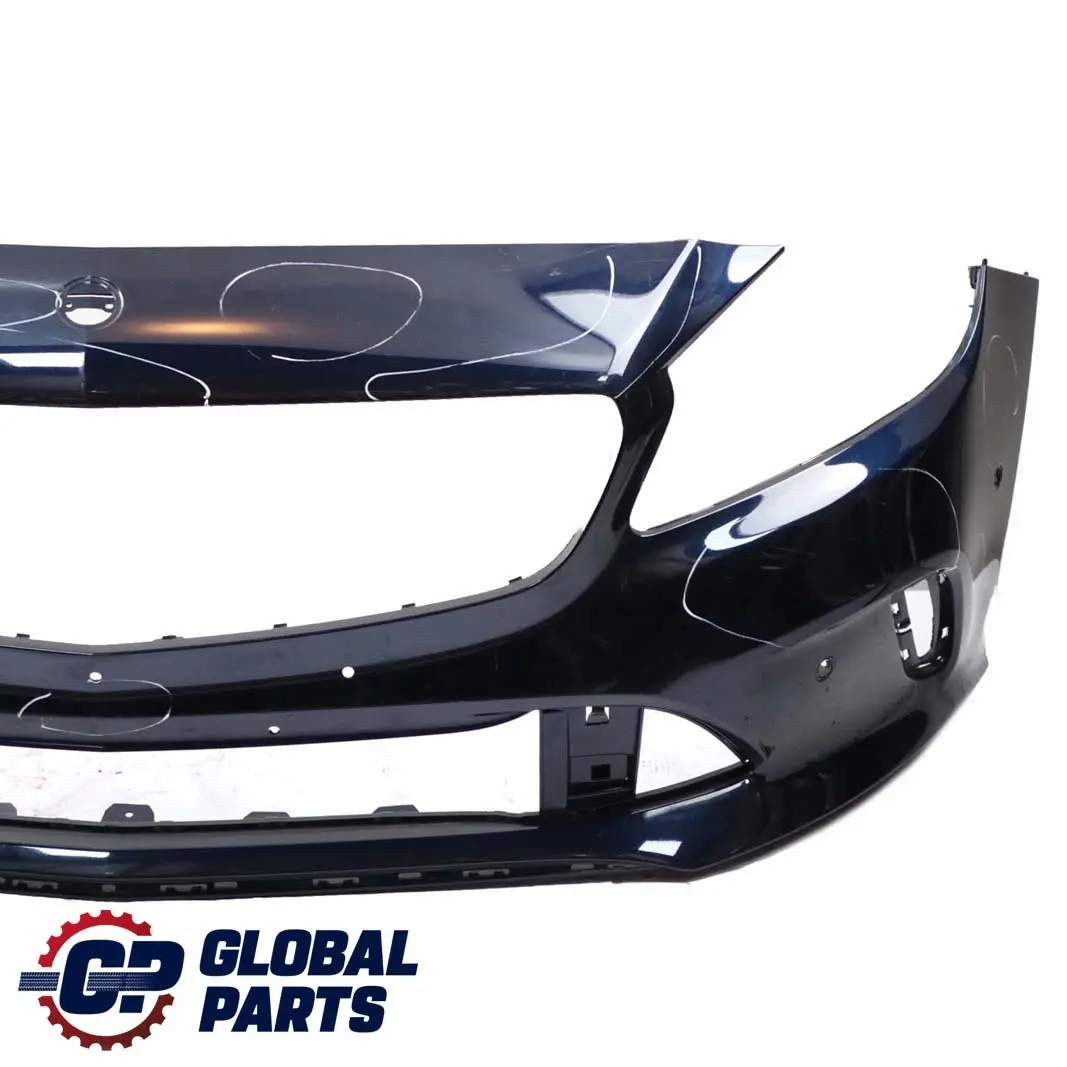 Mercedes-Benz A-Class W176 Front Bumper Trim Panel Cavansitblau Metallic - 890 to with Part number A1768806640 Mercedes-Benz A-Class W176 Front Bumper Trim Panel Cavansitblau Metallic - 890 - SKU A1768806640-CVB - Part number A1768806640