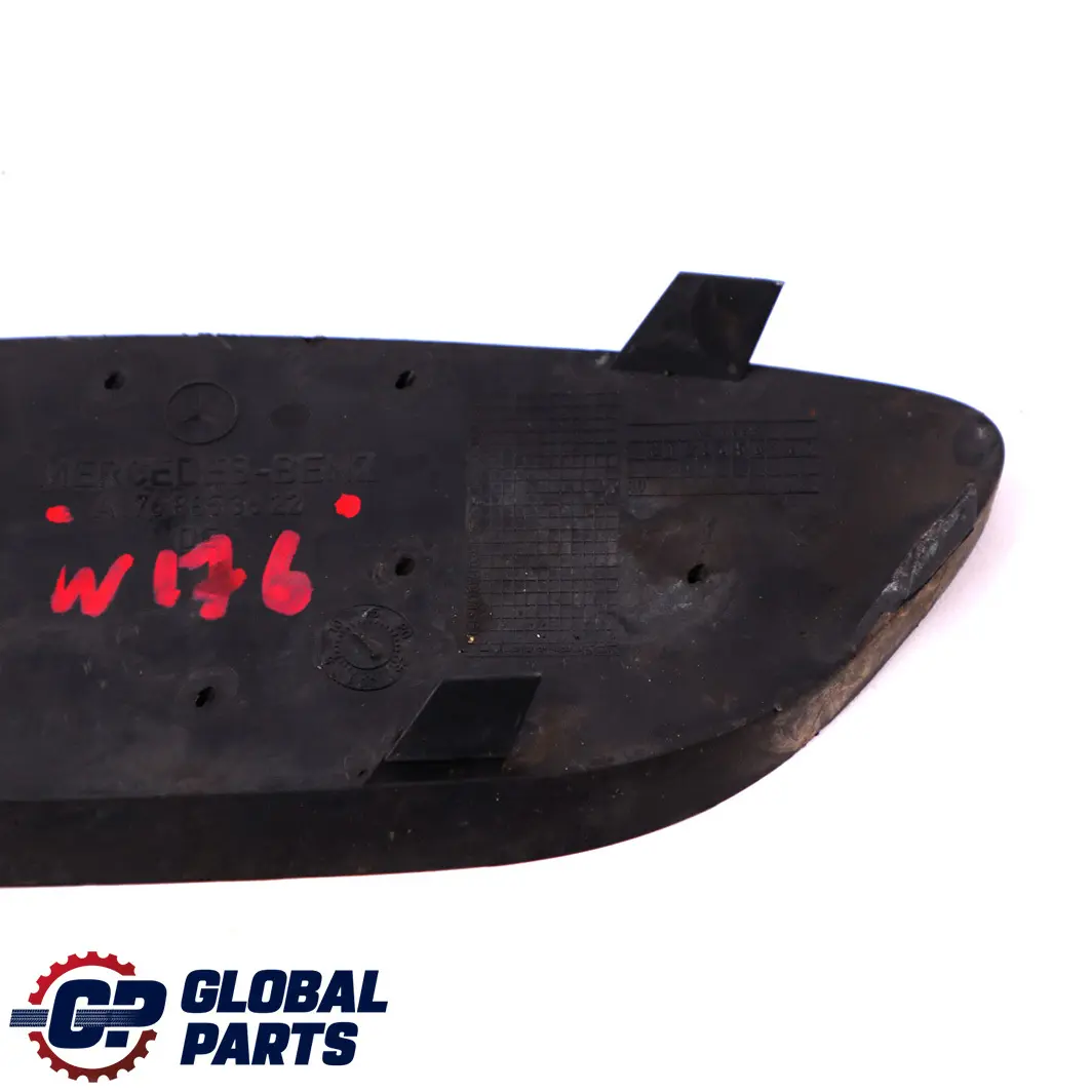 Mercedes-Benz A-Class W176 Front Right O/S Bumper Grill Cover Trim to with Part number A1768853622 Mercedes-Benz A-Class W176 Front Right O/S Bumper Grill Cover Trim - SKU A1768853622 - Part number A1768853622