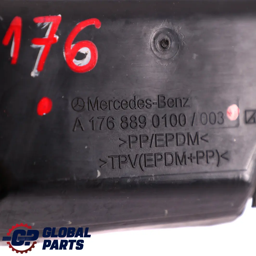 Mercedes W176 Guardabarros Delantero Derecho Panel Lateral Trim A1768890100
