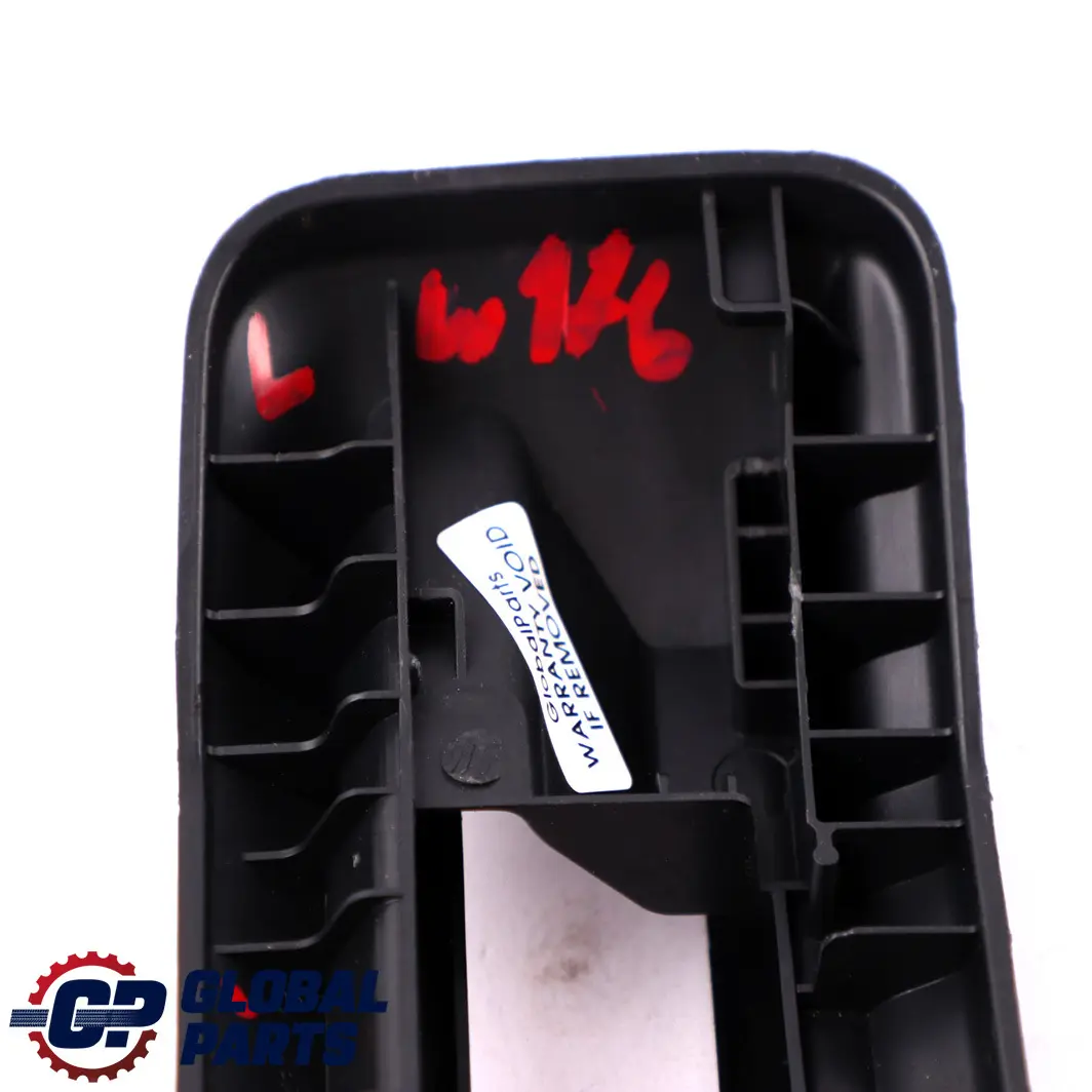 Mercedes-Benz A-Class W176 Front Left N/S Seat Rail Slide Cover Trim to with Part number A1769190100 Mercedes-Benz A-Class W176 Front Left N/S Seat Rail Slide Cover Trim - SKU A1769190100 - Part number A1769190100