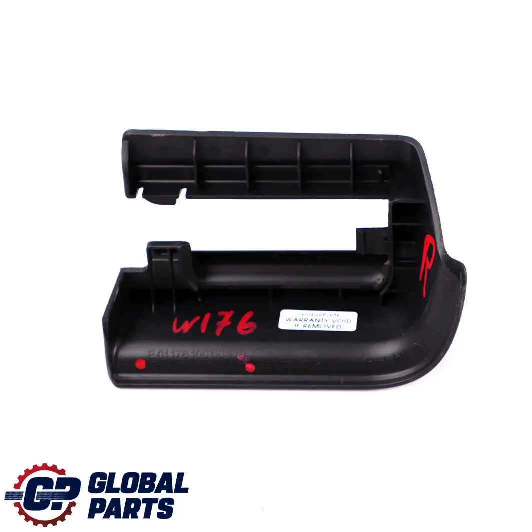 Rechter Rücksitz Trim Panel Abdeckung für Mercedes W176 mit Teilenummer A1769191200 Mercedes W176 Rechter Rücksitz Trim Panel Abdeckung - SKU A1769191200 - Teilenummer A1769191200