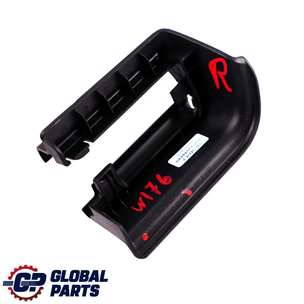 Mercedes-Benz A-Class W176 Rear Right Seat O/S Trim Panel Cover to with Part number A1769191200 Mercedes-Benz A-Class W176 Rear Right Seat O/S Trim Panel Cover - SKU A1769191200 - Part number A1769191200