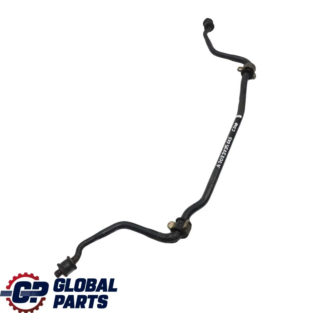 Mercedes-Benz C CLK W202 W208 Front Axle Suspension Stabilizer Anti Roll Bar to with Part number A2023235665 Mercedes-Benz C CLK W202 W208 Front Axle Suspension Stabilizer Anti Roll Bar - SKU A2023235665 - Part number A2023235665