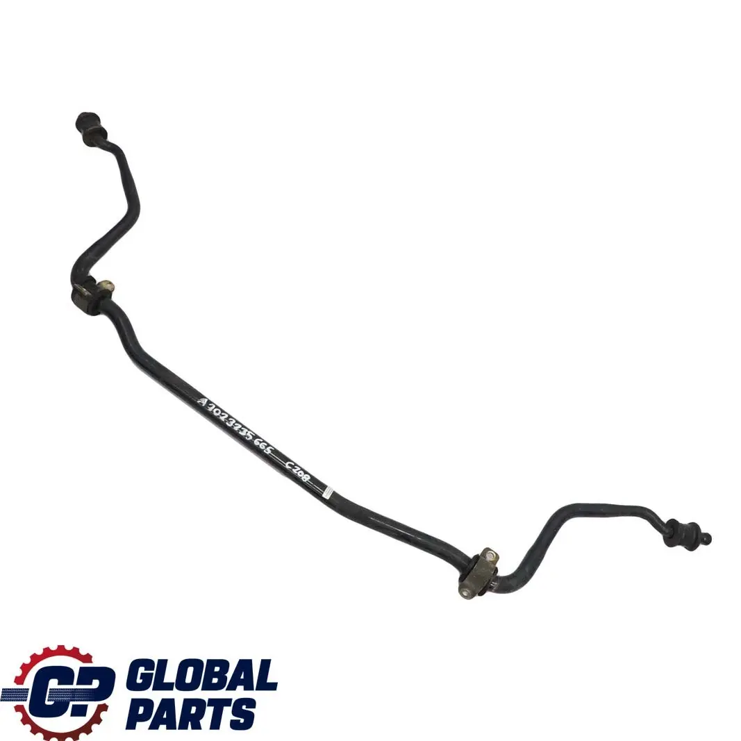 Mercedes-Benz C CLK W202 W208 Front Axle Suspension Stabilizer Anti Roll Bar to with Part number A2023235665 Mercedes-Benz C CLK W202 W208 Front Axle Suspension Stabilizer Anti Roll Bar - SKU A2023235665 - Part number A2023235665