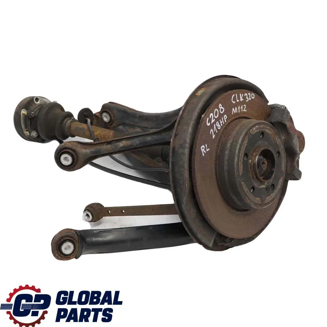 Mercedes-Benz CLK W208 320 Rear Left N/S Suspension Leg Brake Disc Wheel Hub to with Part number A2023509408 Mercedes-Benz CLK W208 320 Rear Left N/S Suspension Leg Brake Disc Wheel Hub - SKU A2023509408 - Part number A2023509408