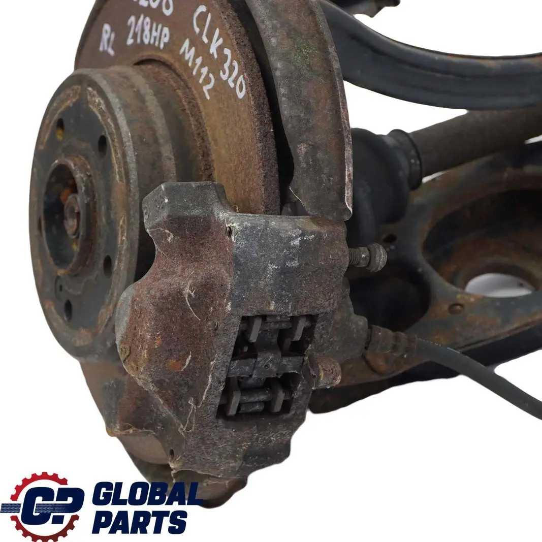 Mercedes-Benz CLK W208 320 Rear Left N/S Suspension Leg Brake Disc Wheel Hub to with Part number A2023509408 Mercedes-Benz CLK W208 320 Rear Left N/S Suspension Leg Brake Disc Wheel Hub - SKU A2023509408 - Part number A2023509408