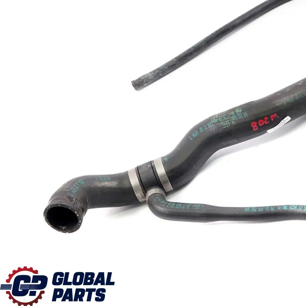  Mercedes-Benz W202 A208 C208 W208 Wasserkühler Kühler Schlauch Rohr A20250149 - SKU A2025014982 - Teilenummer A2025014982