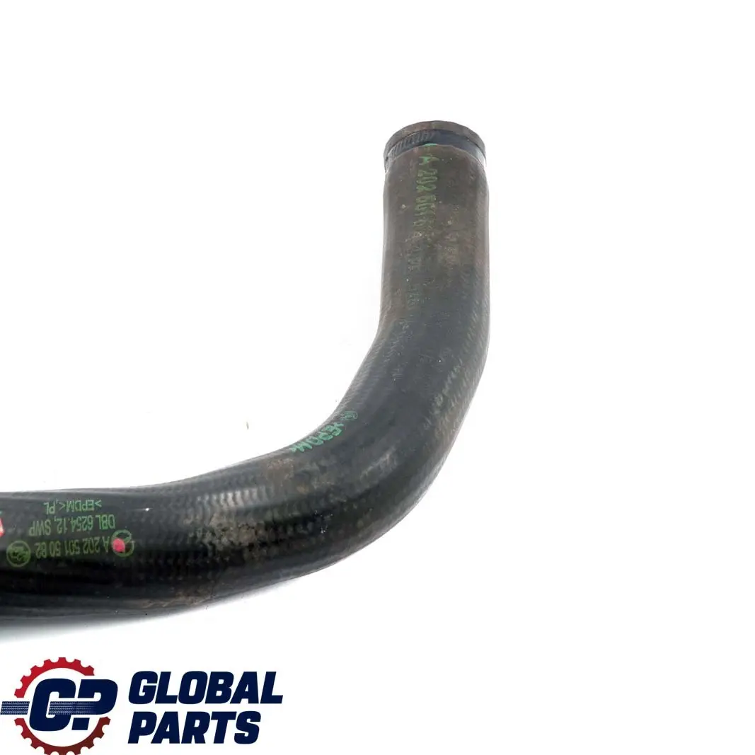 Mercedes-Benz W202 W208 Heat Exchanger Water Coolant Hose Pipe to with Part number A2025015082 Mercedes-Benz W202 W208 Heat Exchanger Water Coolant Hose Pipe - SKU A2025015082 - Part number A2025015082