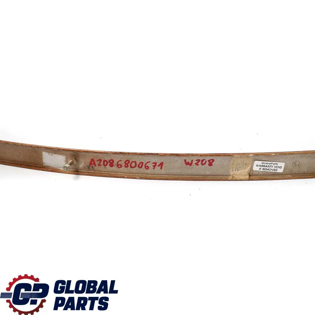  Mercedes-benz CLK W208 Tableau de Bord Baguette Bois Couverture Visiere elegance - SKU A2026800671 - Numéro de pièce A2026800671