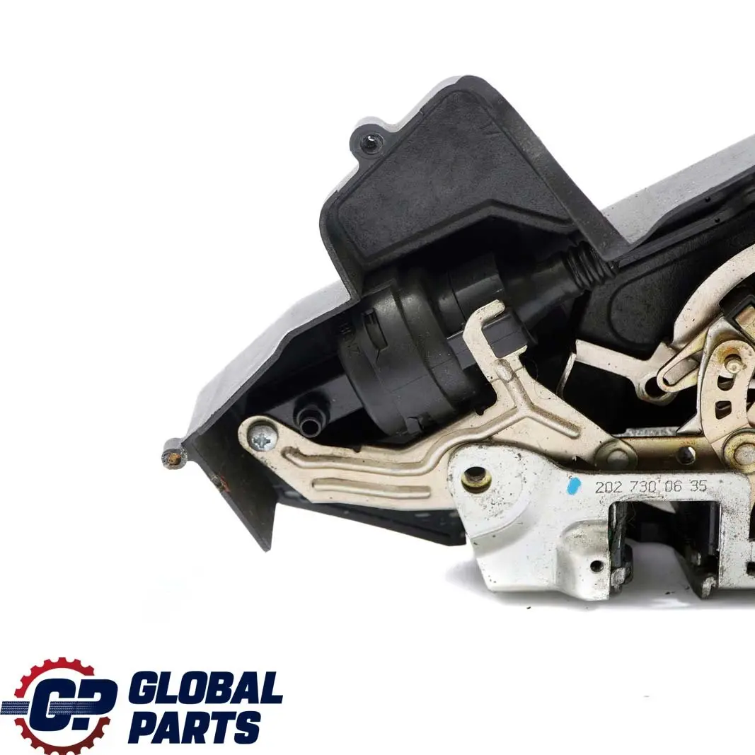 Tylny prawy zamek drzwi do Mercedes E S202 S210 o numerze A2027300635 Mercedes E S202 S210 Tylny prawy zamek drzwi - SKU A2027300635 - Numer Części A2027300635