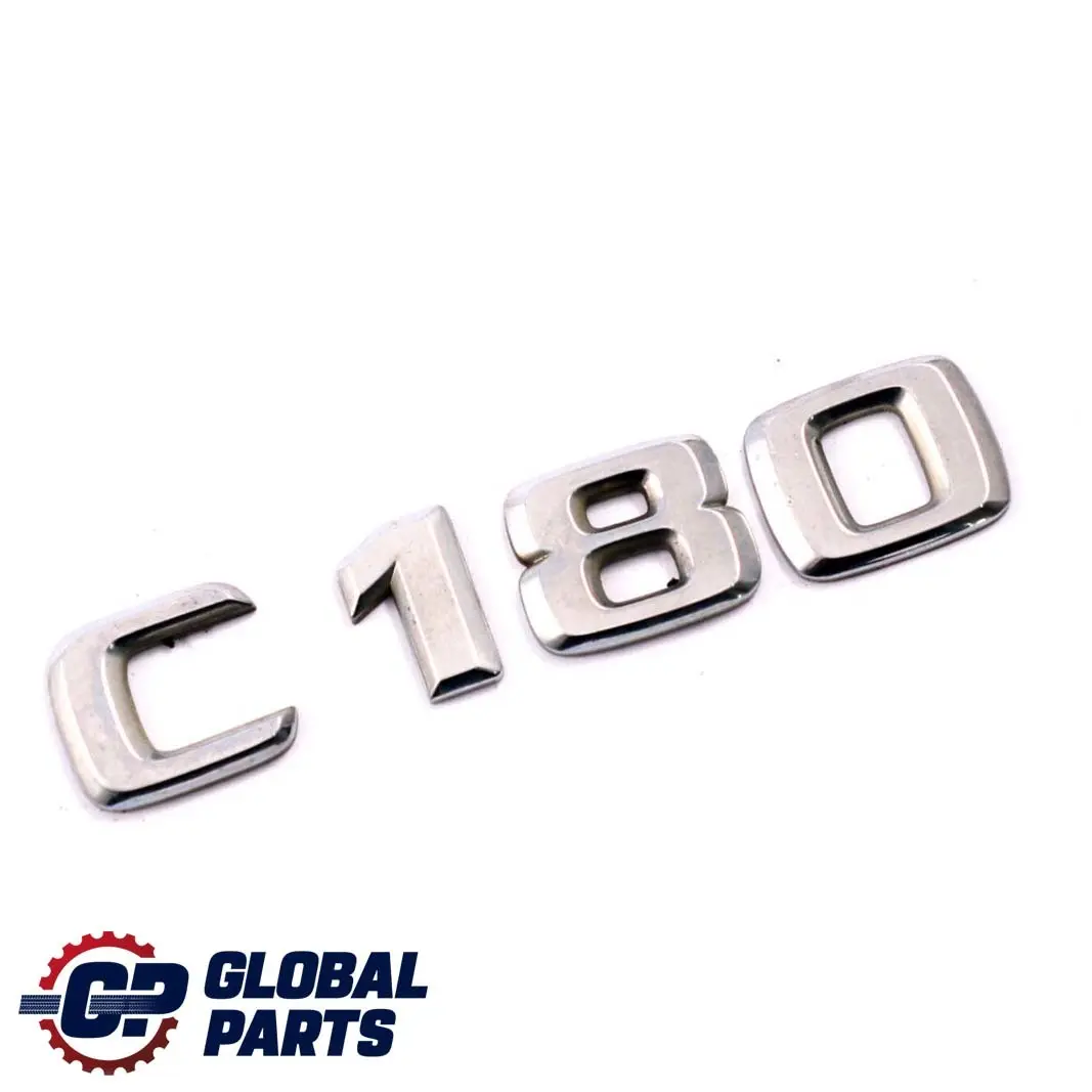 Benz Classe C W203 Stemma Posteriore Scritta Logo C180 per Mercedes con numero di parte A2028171215 Mercedes Benz Classe C W203 Stemma Posteriore Scritta Logo C180 - SKU A2028171215 - Numero di parte A2028171215