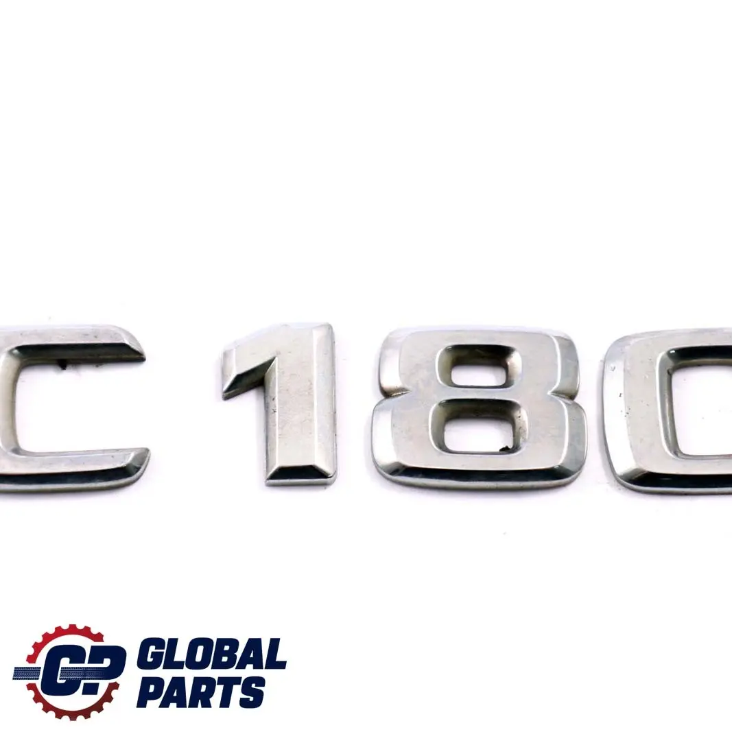 Benz Classe C W203 Stemma Posteriore Scritta Logo C180 per Mercedes con numero di parte A2028171215 Mercedes Benz Classe C W203 Stemma Posteriore Scritta Logo C180 - SKU A2028171215 - Numero di parte A2028171215