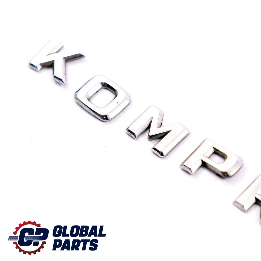 Emblemat Bagażnika Kompressor do Mercedes C W203 o numerze A2028172215 Mercedes C W203 Emblemat Bagażnika Kompressor - SKU A2028172215 - Numer Części A2028172215