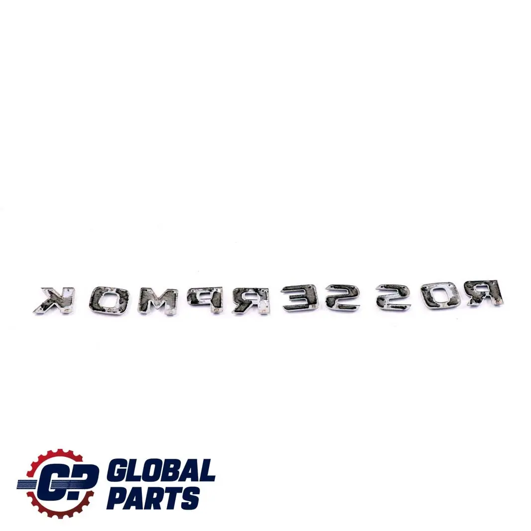 Stemma Posteriore Scritta Logo Compressore per Mercedes W203 con numero di parte A2028172215 Mercedes W203 Stemma Posteriore Scritta Logo Compressore - SKU A2028172215 - Numero di parte A2028172215