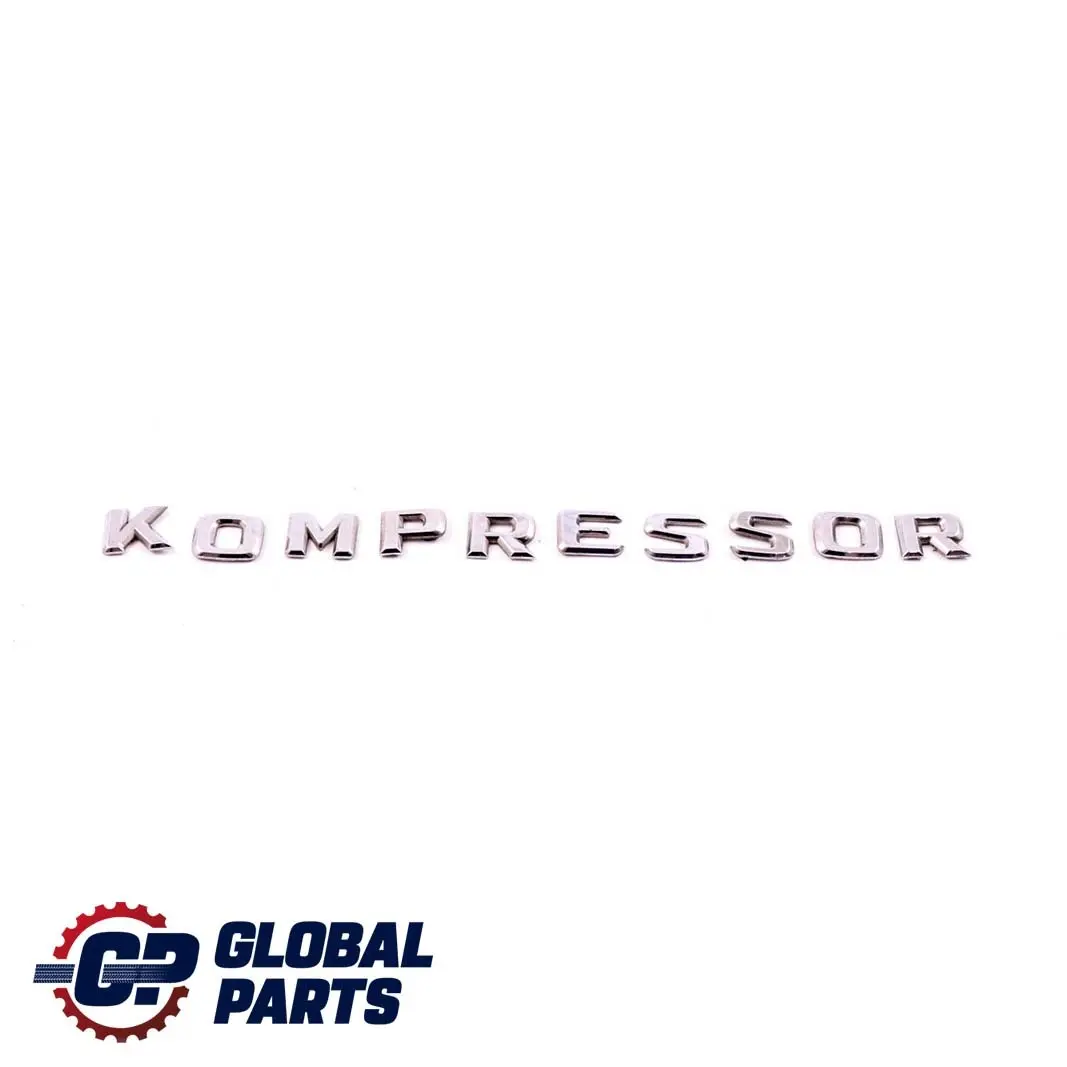 Clase C W203 Maletero Trasero Puerta Trasera Emblema Bota Kompressor para Mercedes con número de pieza A2028172215 Mercedes Clase C W203 Maletero Trasero Puerta Trasera Emblema Bota Kompressor - SKU A2028172215 - Número de pieza A2028172215